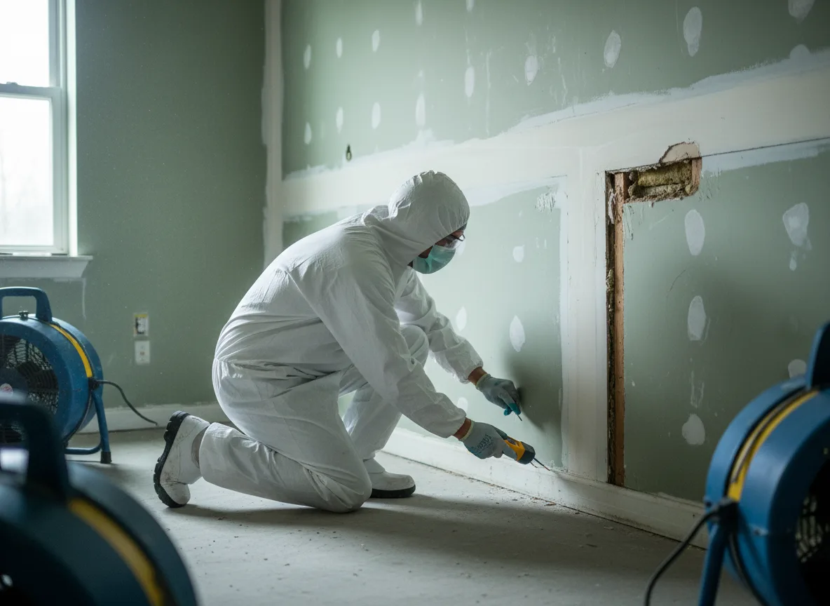 Water Damage Restoration company in Idamay, WV